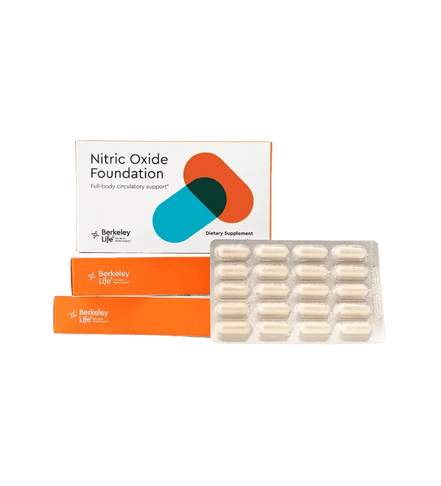 Acheter Berkeley Life Nitric Oxide Foundation chez LiveHelfi