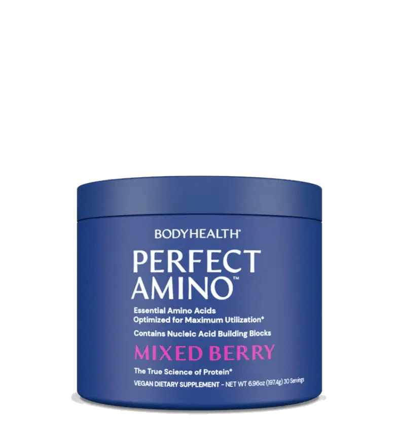 Acheter BodyHealth Perfect Amino Powder - Mixed Berry 30 Portions chez LiveHelfi