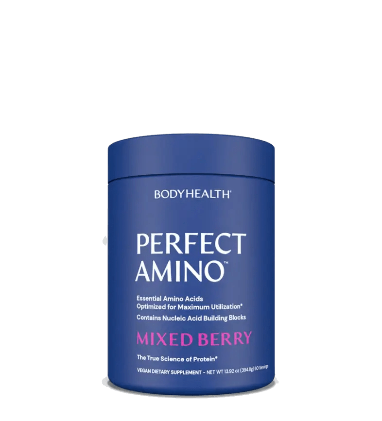 Acheter BodyHealth Perfect Amino Powder - Mixed Berry 60 Portions chez LiveHelfi
