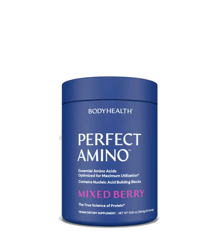 Acheter BodyHealth Perfect Amino Powder - Mixed Berry 60 Portions chez LiveHelfi