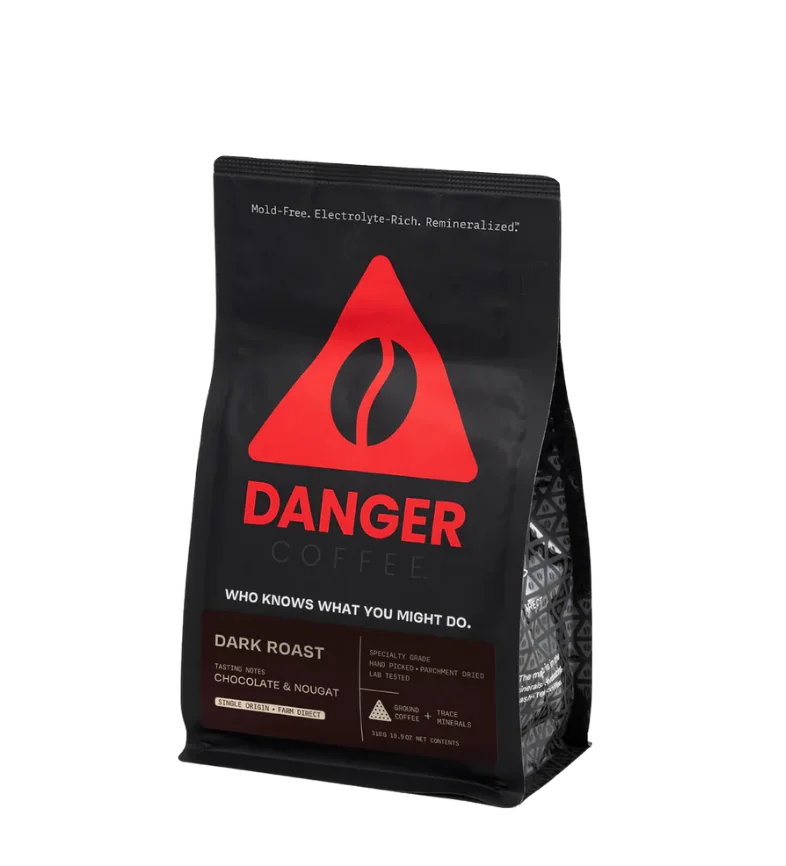 Dark Roast Ground Mineralized Coffee