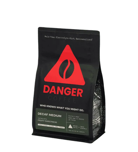 Decaf Medium Roast Ground Mineralized Coffee