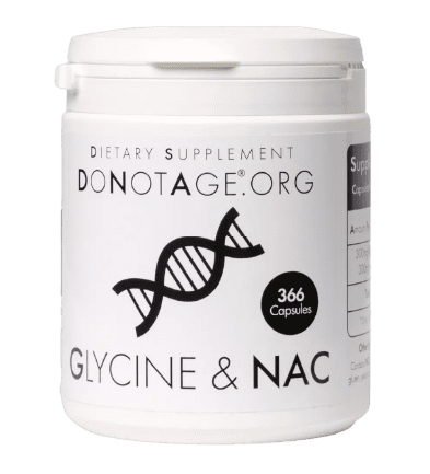 Acheter Do Not Age Glycine & NAC 366 Gélules chez LiveHelfi