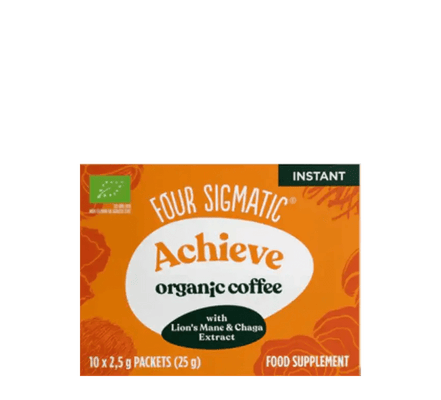Acheter Four Sigmatic Achieve Mushroom Coffee Mix Lion's Mane Chaga (Organic) chez LiveHelfi
