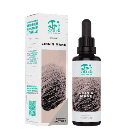 Acheter KÄÄPÄ Mushrooms Lion's Mane Organic Tincture 50ml chez LiveHelfi