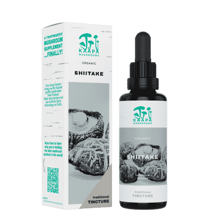 Acheter KÄÄPÄ Mushrooms Shiitake Organic Tincture 50ml chez LiveHelfi