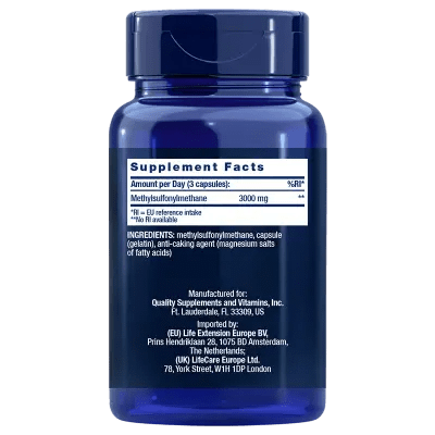 Acheter Life Extension MSM chez LiveHelfi