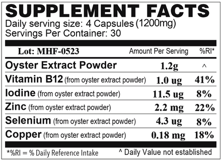 Acheter Marine Healthfoods OysterMax chez LiveHelfi