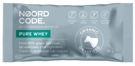 Acheter NoordCode Organic Pure Whey Single Servings chez LiveHelfi