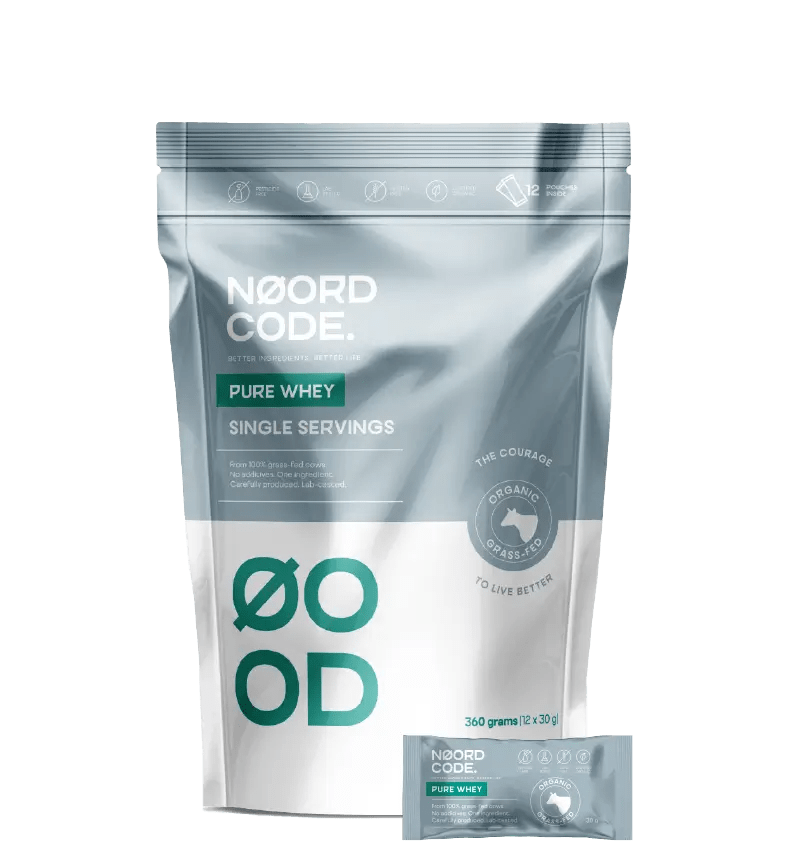 Acheter NoordCode Organic Pure Whey Single Servings chez LiveHelfi