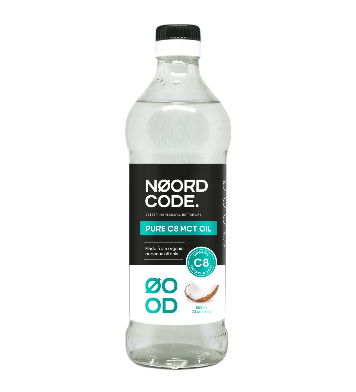Acheter NoordCode Organic Pure C8 MCT Oil chez LiveHelfi