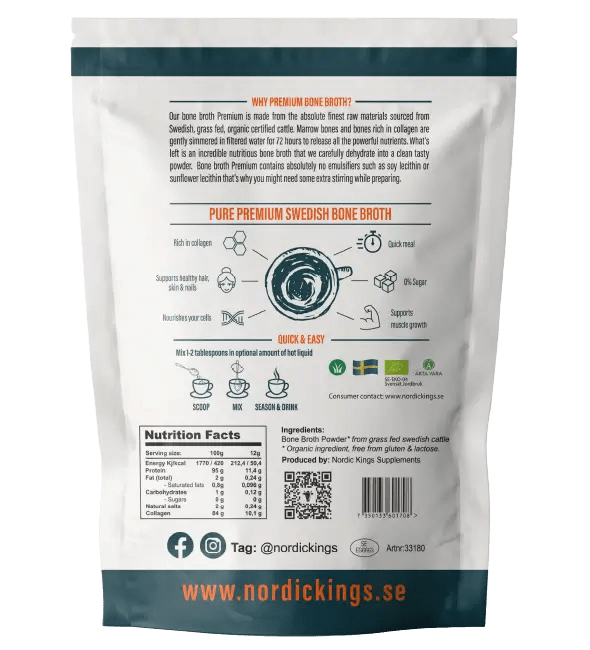 Acheter Nordic Kings Beef Bone Broth chez LiveHelfi
