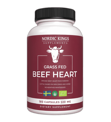 Acheter Nordic Kings Grass Fed Beef Heart chez LiveHelfi