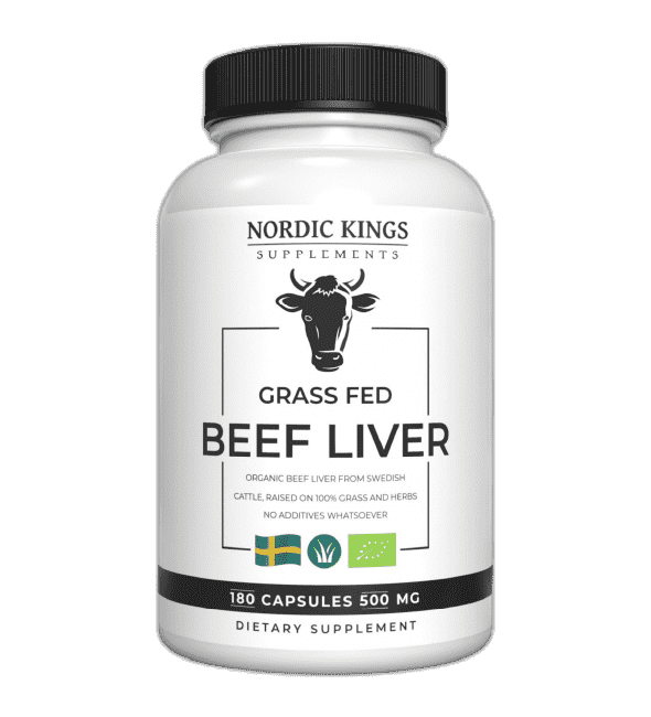 Acheter Nordic Kings Grass Fed Beef Liver chez LiveHelfi