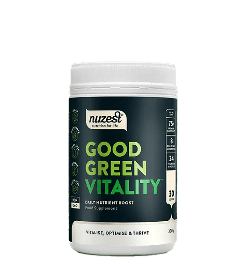 Acheter Nuzest Good Green Vitality 300 gr chez LiveHelfi