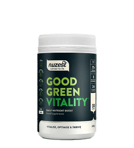 Acheter Nuzest Good Green Vitality 300 gr chez LiveHelfi