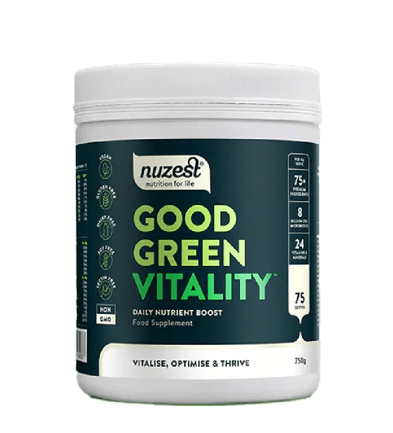 Acheter Nuzest Good Green Vitality 750 gr chez LiveHelfi