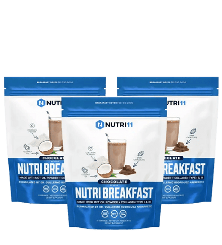Acheter Nutri11 NutriBreakfast Chocolate 3-Pack chez LiveHelfi