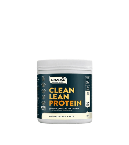 Acheter Nuzest Clean Lean Protein Coffee Coconut + MCTs chez LiveHelfi