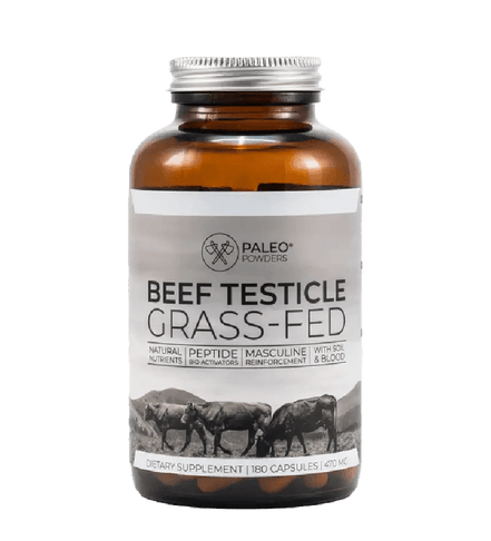Acheter Paleo Powders Grass-Fed Beef Testicles Capsules chez LiveHelfi