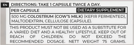 Acheter Paleo Powders Colostrum - Kefir Fermented chez LiveHelfi