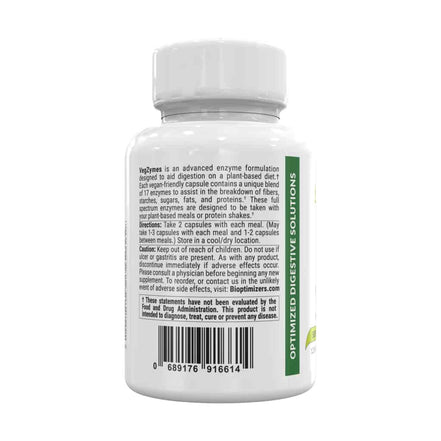 Acheter BiOptimizers VegZymes chez LiveHelfi