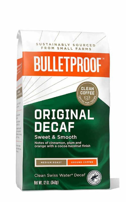 Acheter Bulletproof Original Coffee decaf ground 340 gram chez LiveHelfi