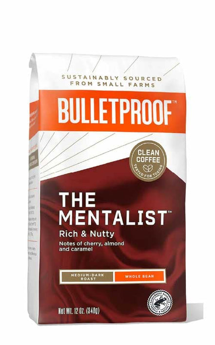 Acheter Bulletproof The Mentalist Whole Bean Coffee 340 gram chez LiveHelfi