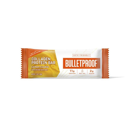 Acheter Bulletproof Lemon Cookie Collagen Protein Bars chez LiveHelfi