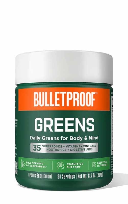 Acheter Bulletproof Greens Powder chez LiveHelfi