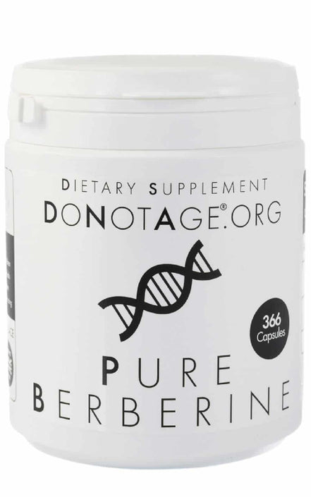 Acheter Do Not Age Pure Berberine 366 Gélules chez LiveHelfi
