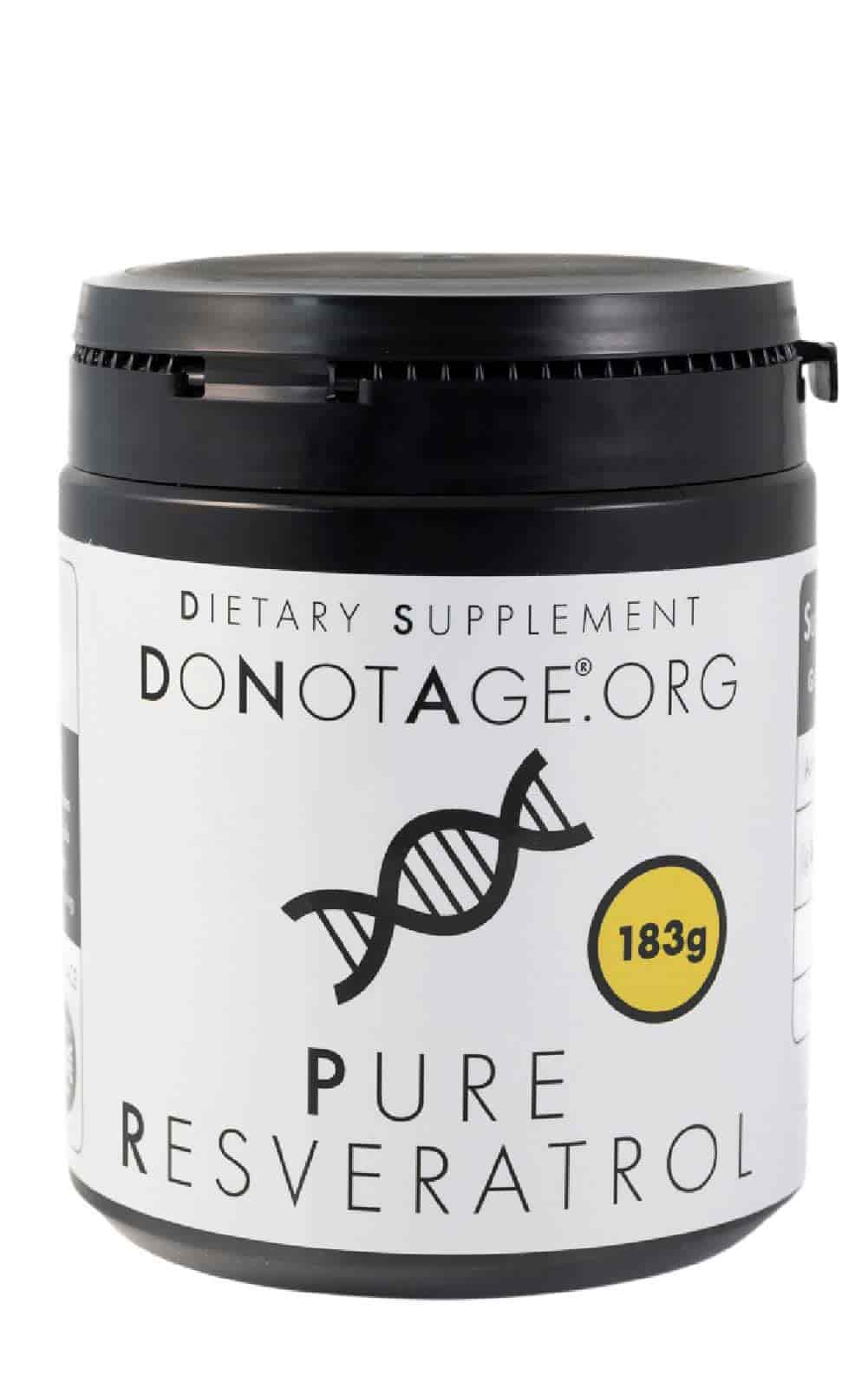 Acheter Do Not Age Pure Resveratrol Powder 183 grams chez LiveHelfi
