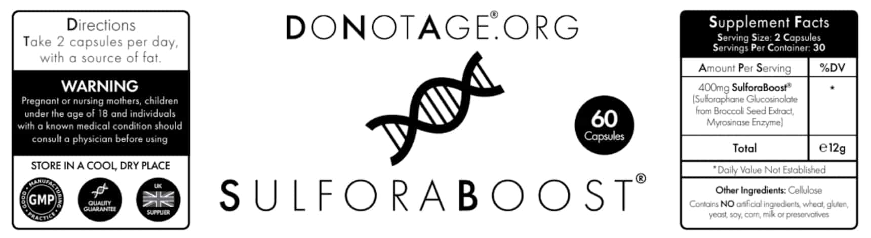 Acheter Do Not Age SulforaBoost chez LiveHelfi