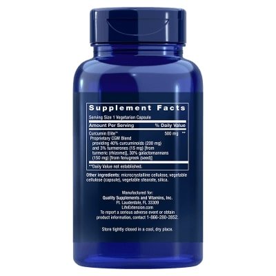 Acheter Life Extension Curcumin Elite chez LiveHelfi
