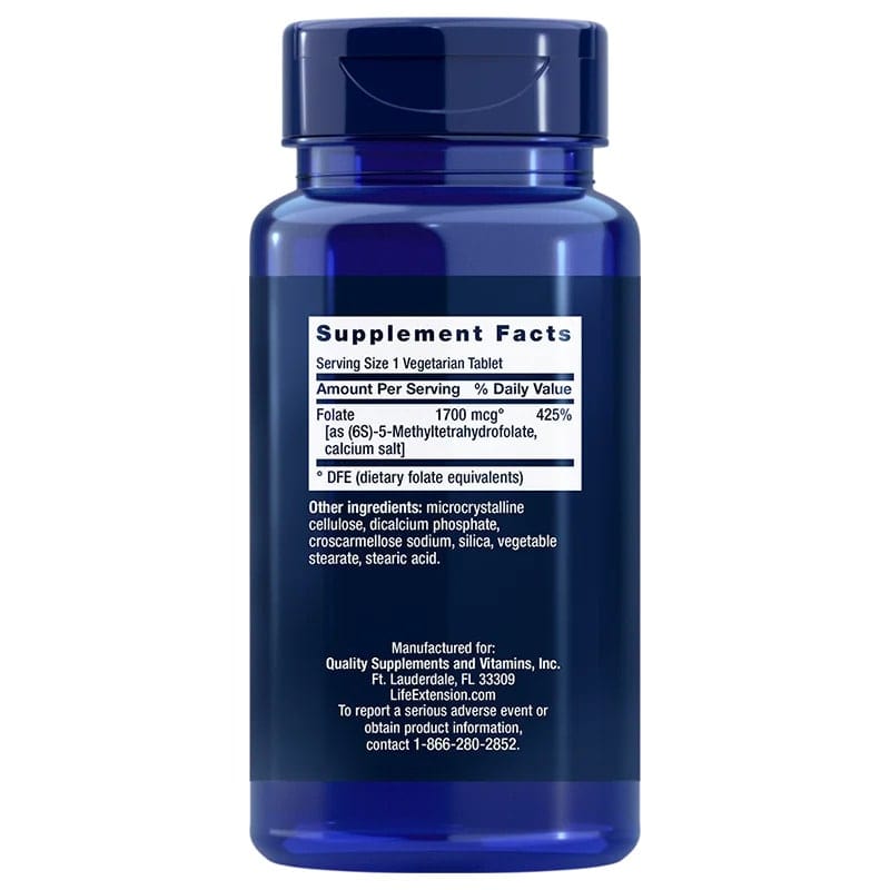 Acheter Life Extension Optimized Folate (L-Methylfolate) chez LiveHelfi