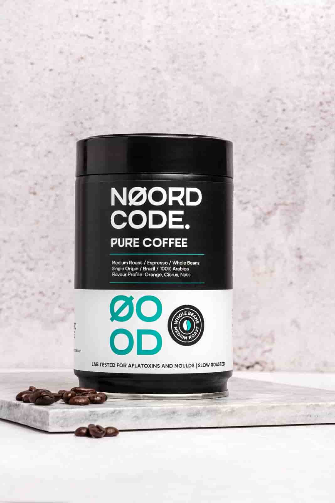 Acheter NoordCode Pure Coffee Medium Roast Whole Beans 250g chez LiveHelfi