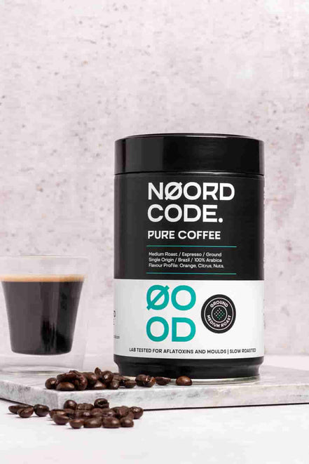 Acheter NoordCode Pure Coffee Medium Roast Ground 250g chez LiveHelfi