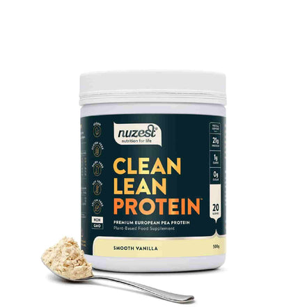Acheter Nuzest Clean Lean Protein Smooth Vanilla 500 gr chez LiveHelfi