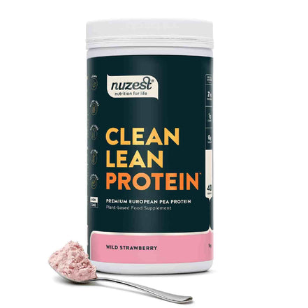 Acheter Nuzest Clean Lean Protein Wild Strawberry 1 kg chez LiveHelfi