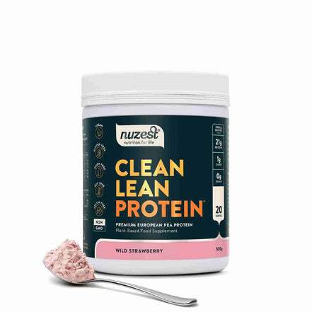 Acheter Nuzest Clean Lean Protein Wild Strawberry 500 gr chez LiveHelfi