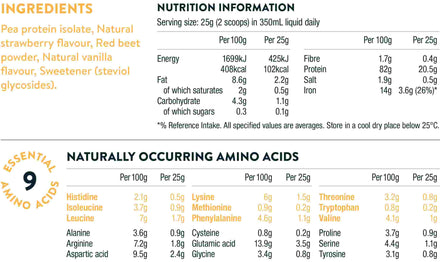 Acheter Nuzest Clean Lean Protein Wild Strawberry chez LiveHelfi