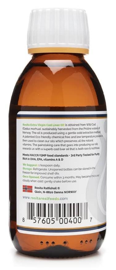 Acheter Rosita Extra-virgin cod liver oil chez LiveHelfi