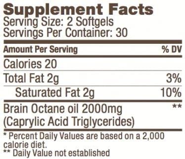 Acheter Bulletproof Brain Octane Softgels chez LiveHelfi