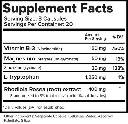 Acheter Natural Stacks Serotonin Brain Food chez LiveHelfi