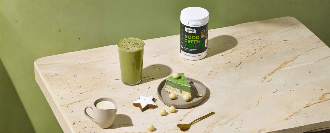 Recette du Vegan Good Green Vitality Swirl Cheesecake
