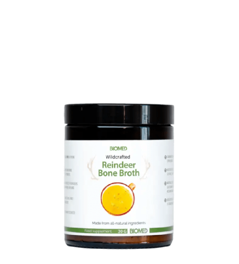 Acheter Biomed Wildcrafted Reindeer Bone Broth chez LiveHelfi