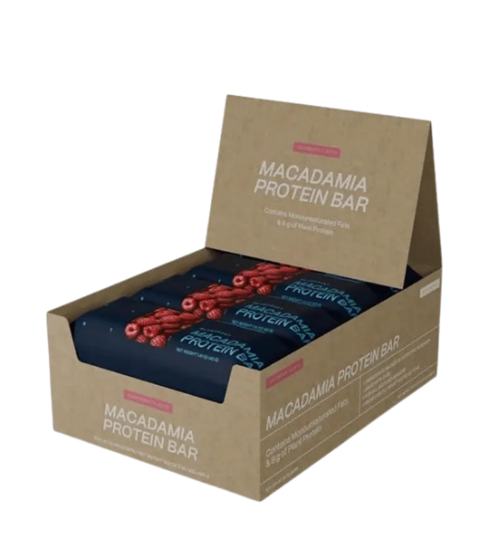 Macadamia Protein Bar Raspberry