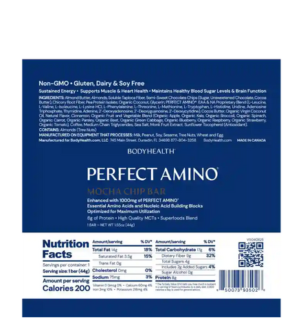 Perfect Amino Bar - Mocha Chip