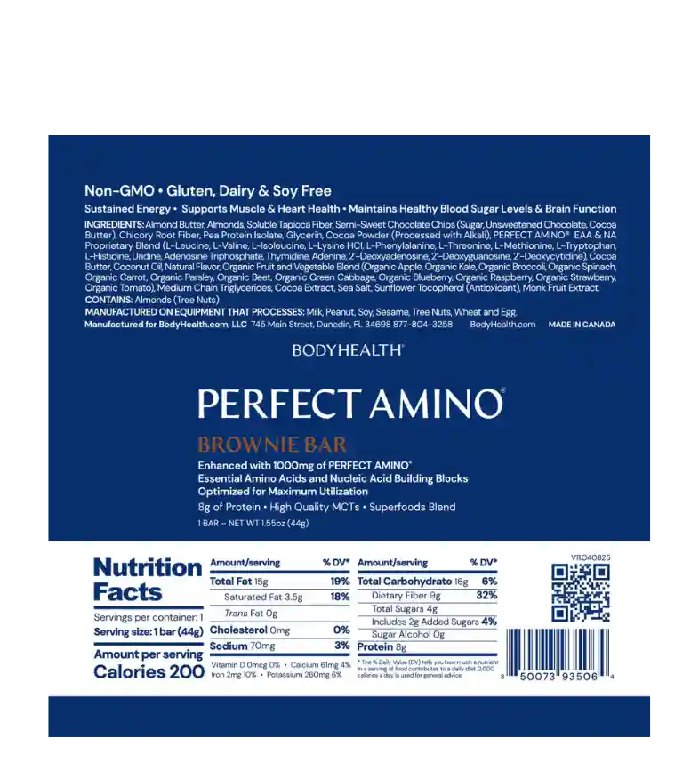 Perfect Amino Bar - Brownie