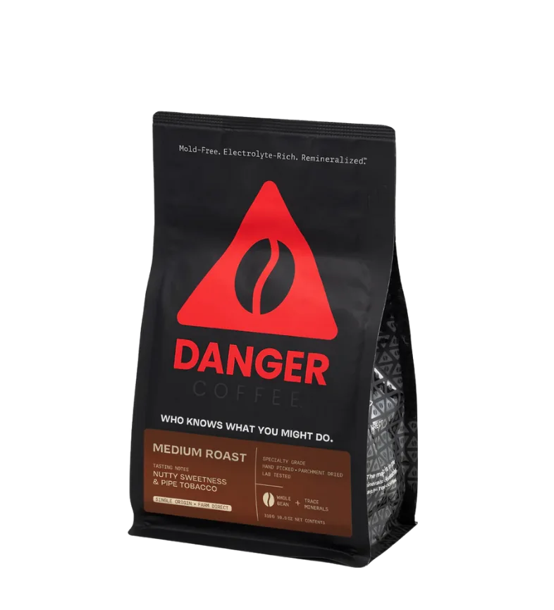 Medium Roast Whole Bean Mineralized Coffee